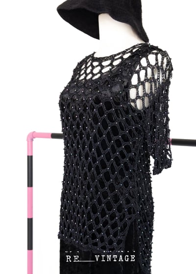 珠光金龜子網狀罩衫6