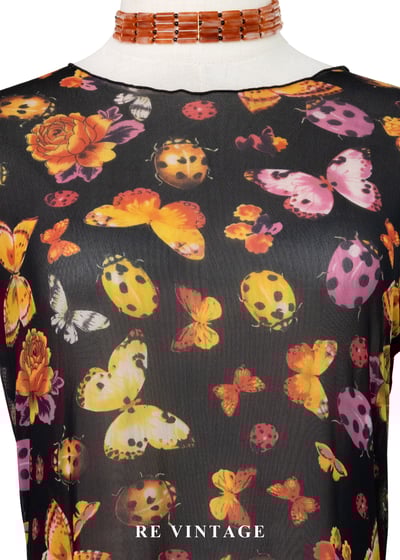 Butterflies After Midnight 透膚網紗洋裝7