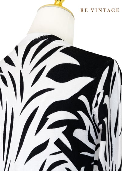 風中斑馬薄款針織上衣10