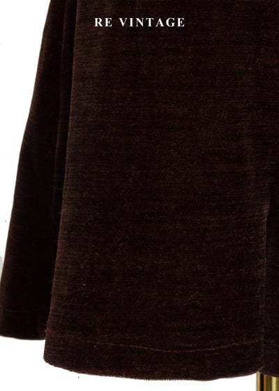 熔岩可可光澤絨布短褲（26"）4