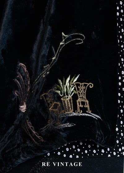 童話午夜劇場絨布短版外套5