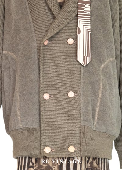 溫潤的鮮奶咖啡色毛呢外套3