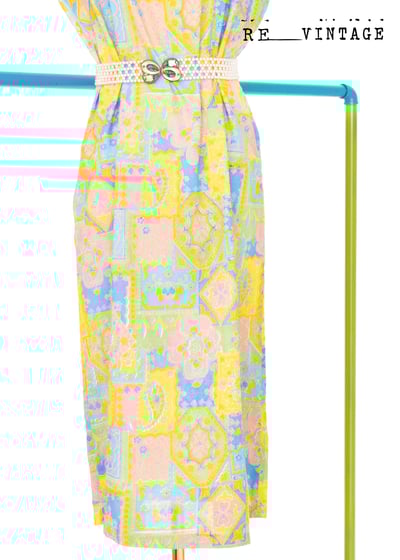 甜心粉色系圖騰長洋裝6