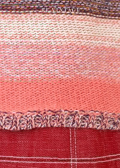 『歐洲寶物』漂亮粉紅線條針織小背心4