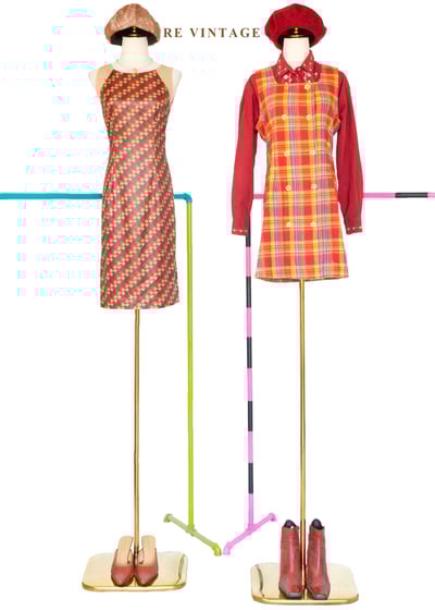 霧紅色歐洲鄉村小花長袖襯衫2