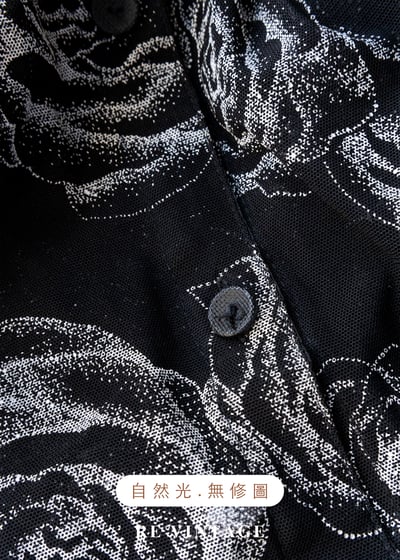 黑霧白玫瑰透膚上衣12