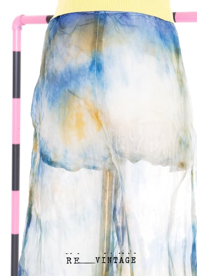 『紐約寶物』唯美透膚深海夕陽長褲15