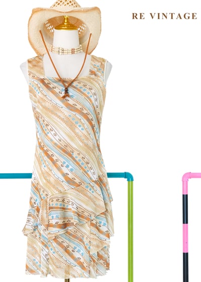 撒哈拉風起時波希米亞層次連身裙1