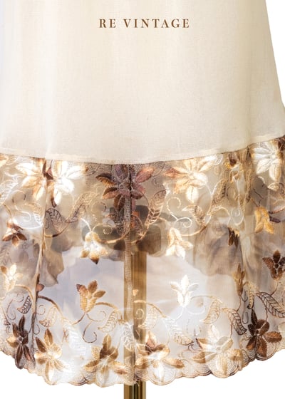 Fading Bloom花朵紗面小背心12