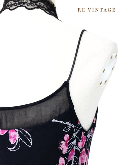 Rosebud 黑魔女細肩帶洋裝12