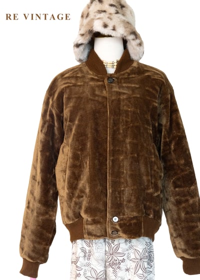 泰迪の焦糖熱可可絨布夾克外套3