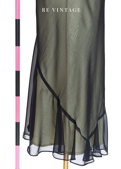 神秘黑花網紗迷人の裙（27"）7