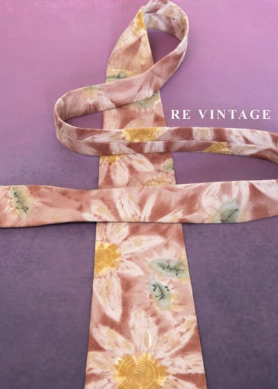 花朵粉彩柔光綻放領帶6