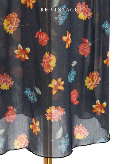 鮮明奪目繁花長裙（28"）6