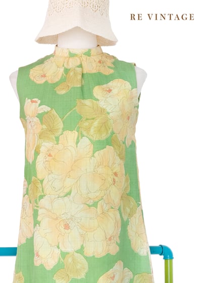 Lemon Petals 檸檬花綠意的午後洋裝3