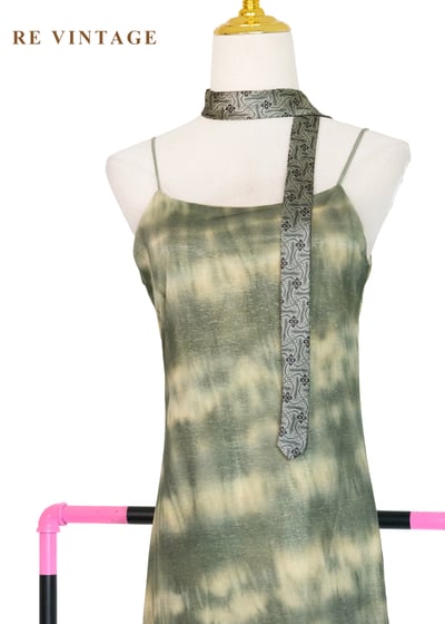 早晨日出森林紮染細肩帶洋裝3