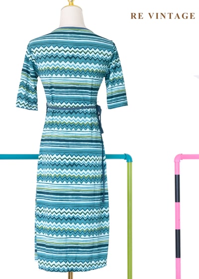 海波律動一片式洋裝10