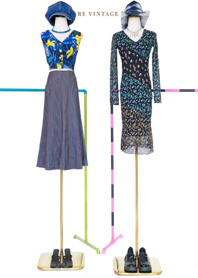 Jungle Whisper 繁葉間熱帶鳥兒短版背心2