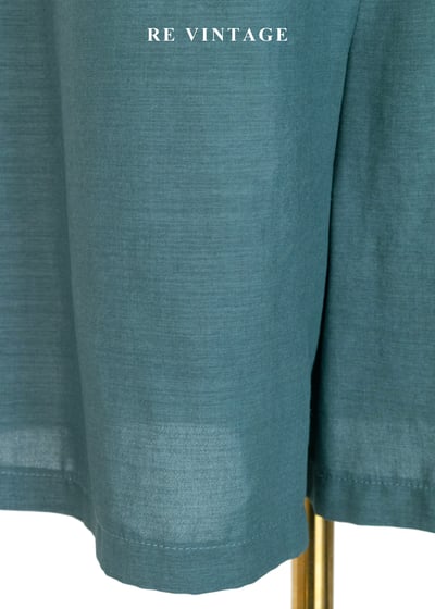 微醺孔雀綠金屬鏈高腰短褲（28"）8