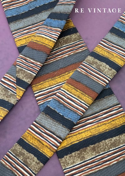 配色美學條紋領帶9