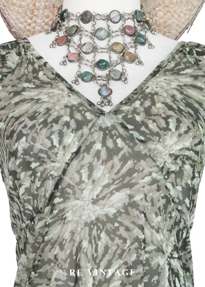 抽象墨染迷彩長版上衣3