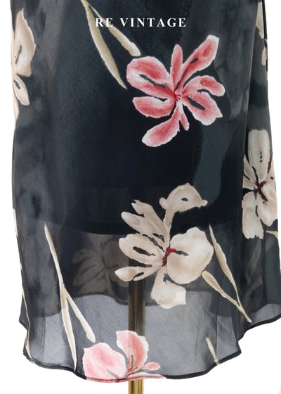 影中花雙色艷麗洋裝7