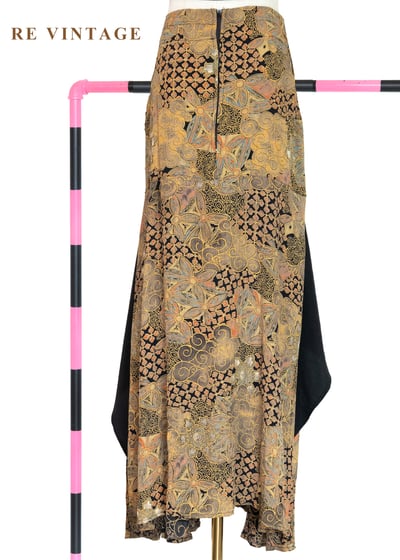 巴洛克公爵夫人鎖鏈拼接長裙（23-28"）12