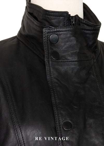 結構美學廓形飛行皮外套8