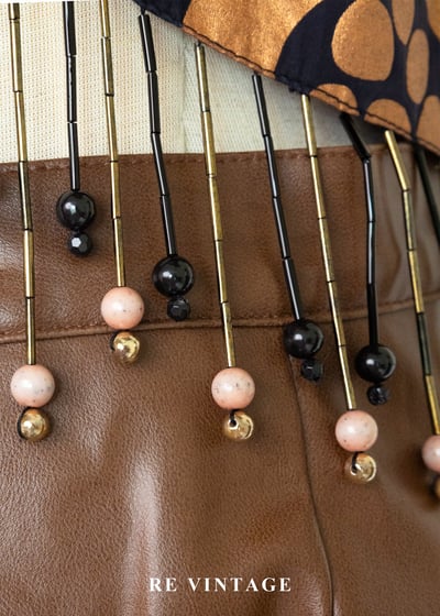 爵士年代的金色雨絲造型上衣9