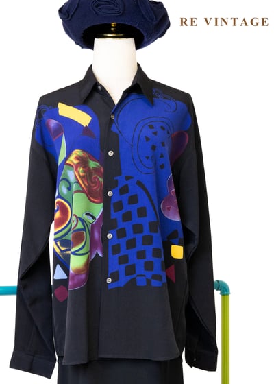 現代主義的霓虹畫布襯衫1