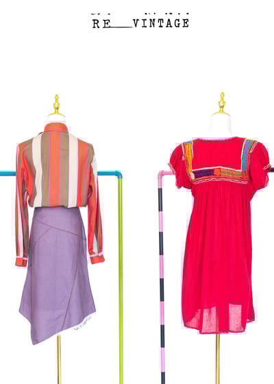 『紐約寶物』全手工刺繡豔紅炙熱の夏日洋裝5