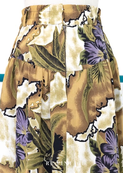 Tropic Mirage 熱帶幻影紫花天堂中長裙（24-29")）10