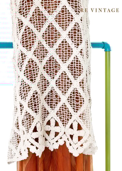 Happy Vacation 香草白織品長版背心/洋裝4