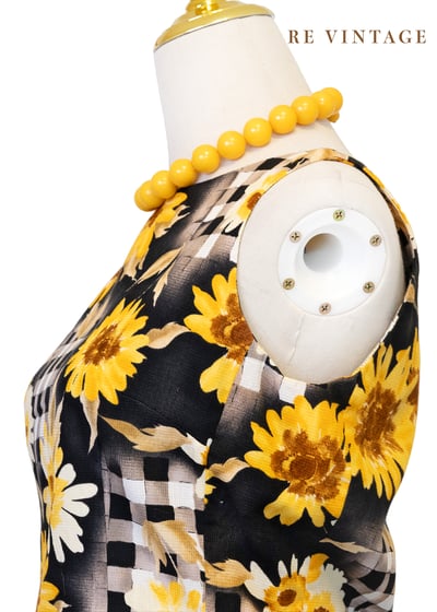 棋盤上の向日葵小畫家背心8