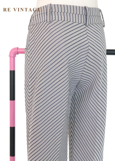 錯位時空斜紋交織喇叭褲（27"）11