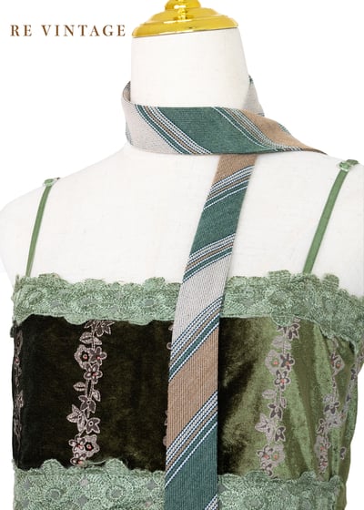 宮廷公主高級綠絨布細肩帶洋裝12