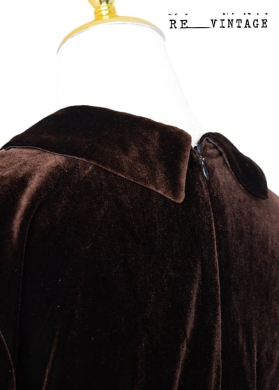 彩虹巧克力工廠絨布長洋裝10