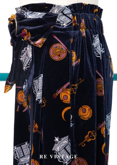 美少女戰士的魔法深藍絨布長褲（23-30"）8