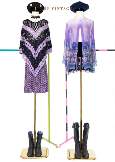 Acai 莓果花香絨布小短裙（24-28"）2