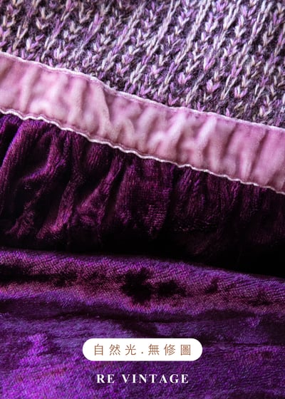 暗夜蝴蝶迷幻紫絨布蕾絲小洋裝14