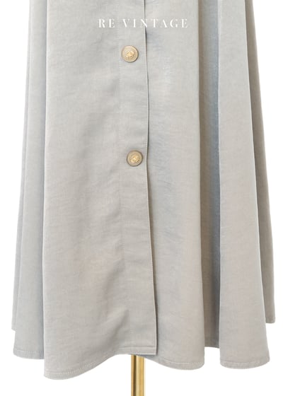 質感單品 - 日式綠茶色氣質長裙（26"）4