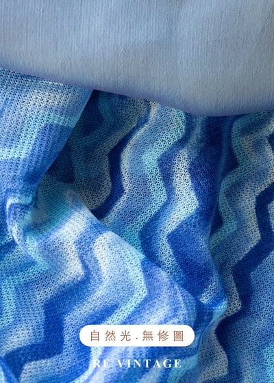 透明水紋霧藍長裙（27-29"）13
