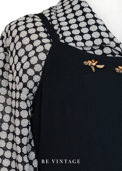 質感單品 - 黑系木珠吊帶長裙6