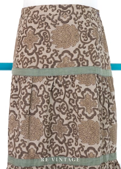 摩洛哥古園花磚美裙（26"）9