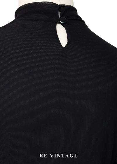 軟毛線條薄紗質地上衣10