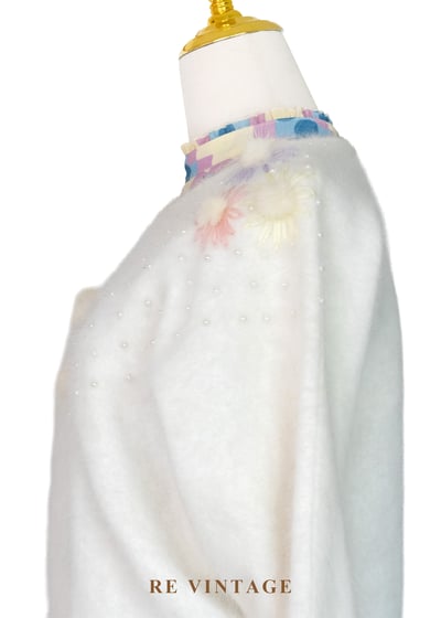 雲朵雛菊立體毛球針織毛衣8