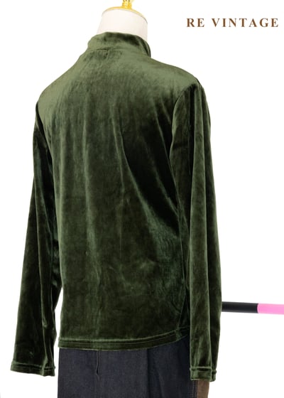 Light between Leaves 刺繡玫瑰絨布上衣9