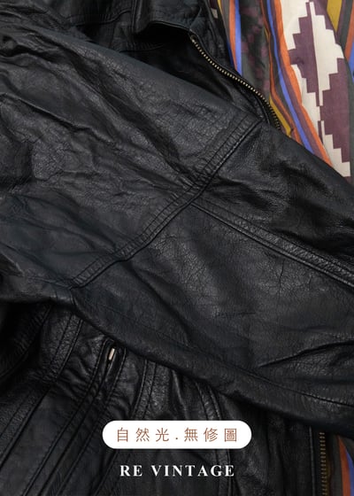 質感單品 - 牛皮夜行者皮革外套23