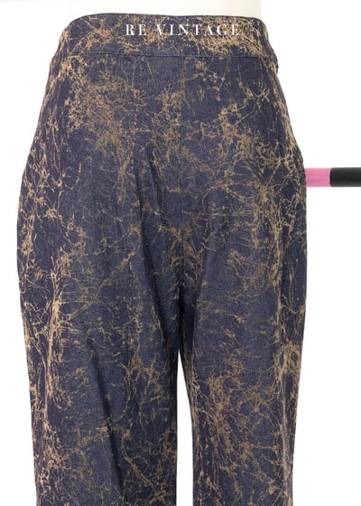 Midnight Lightning 夜晚金色裂紋長褲（27"）11