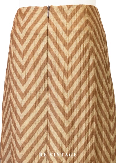 線條琥珀色蕾絲柔軟邊界美裙（27"）8